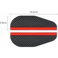 thumbnail image 2 of jfqm 2Pcs Fit for Car Rearview Mirror Rain Eyebrow Auto Car Rear View Side Rain Snow Guard Sun Visor Shade Protector (Color : B), 2 of 7
