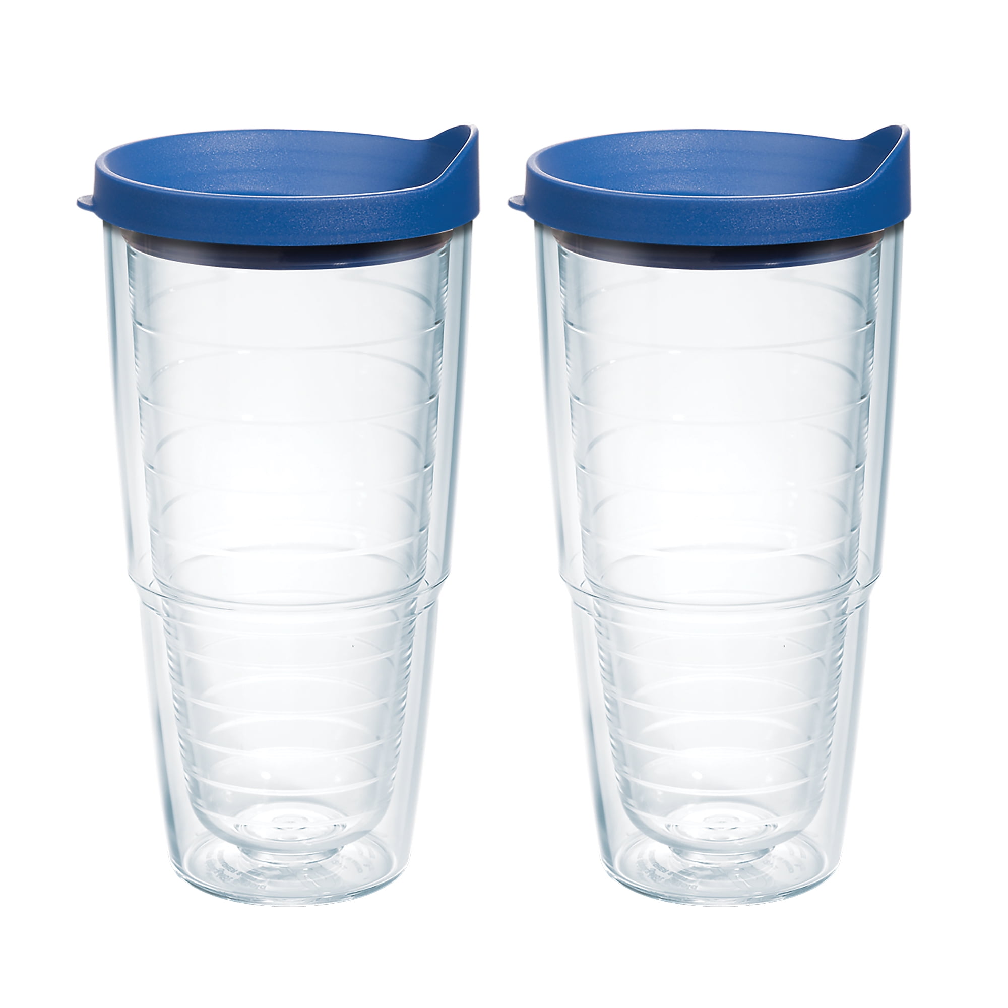 Tervis Clear & Colorful Lidded Made in USA Double Walled Insulated