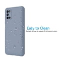 thumbnail image 3 of Njjex Samsung Galaxy A03S Case 6.5 inch; Soft Liquid Silicone Protective and Anti-Scratch Microfiber Lining Shockproof For Samsung A03S Cover - Gray, 3 of 7