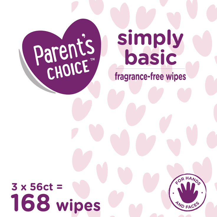 Parent's Choice Fragrance Free Baby Wipes (Choose Count)