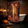 thumbnail image 6 of Halloween Shower Curtain Vintage Fall 70.9x59.1in Polyester Waterproof & Quick Dry for Bathroom Bathtub Home Apartment by MPOISVA, 6 of 6