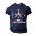 thumbnail image 2 of Americas 250Th Birthday Shirt Men's Patriotic Independence Day Graphic July 4Th Celebration Tee Mens 4Th of July Shirt Navy M, 2 of 3