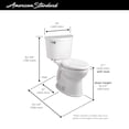 thumbnail image 5 of American Standard Champion Pro1.28 GPF Two-Piece Elongated Toilet with 12 in. Rough-in in Linen, 5 of 7