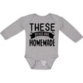 thumbnail image 3 of Inktastic Thanksgiving These Rolls Are Homemade Boys or Girls Long Sleeve Baby Bodysuit, 3 of 5