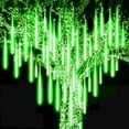 thumbnail image 3 of 1/2/3/4 Set LED Meteor Shower Lights Fairy String Lights Christmas Holiday Snow Falling Icicle Cascading Lighting Home Wedding, 3 of 5