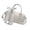 White, variant on Casual Dumpling Purse Clutches Shoulder Purse Handbag Shoulder Bag for Women Crossbody Bag with Removable Straps Gifts
