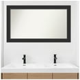 thumbnail image 3 of Amanti Art Custom Wall and Bathroom Mirror (26 x 45 in.), Corvino Black Frame, 3 of 7