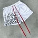 thumbnail image 3 of WILLBEST Pantalones Cortos para Hombre 2024, Conjunto de Verano de 2 Piezas con Camiseta Informal con Estampado de Letras, Camiseta de Manga Corta con Cuello Redondo y Pantalones Cortos, 3 of 3