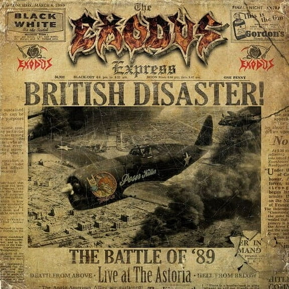 Exodus - British Disaster: The Battle of '89 (Live At The Astoria) - Music & Performance - CD