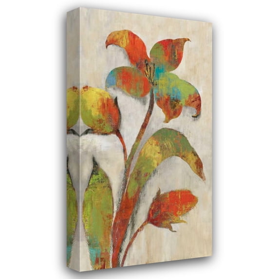 Asia Jensen 24x44 Gallery Wrapped Canvas Wall Art Titled - Tigerlilies I