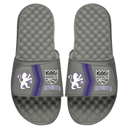 

Youth ISlide Gray Sacramento Kings 2022/23 City Edition Collage Slide Sandals