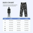 thumbnail image 4 of Gukieu Snake Print Men's Home Trousers, Elastic Drawstring Home Pajamas Clothing Suitable for Adult Men-Small, 4 of 6