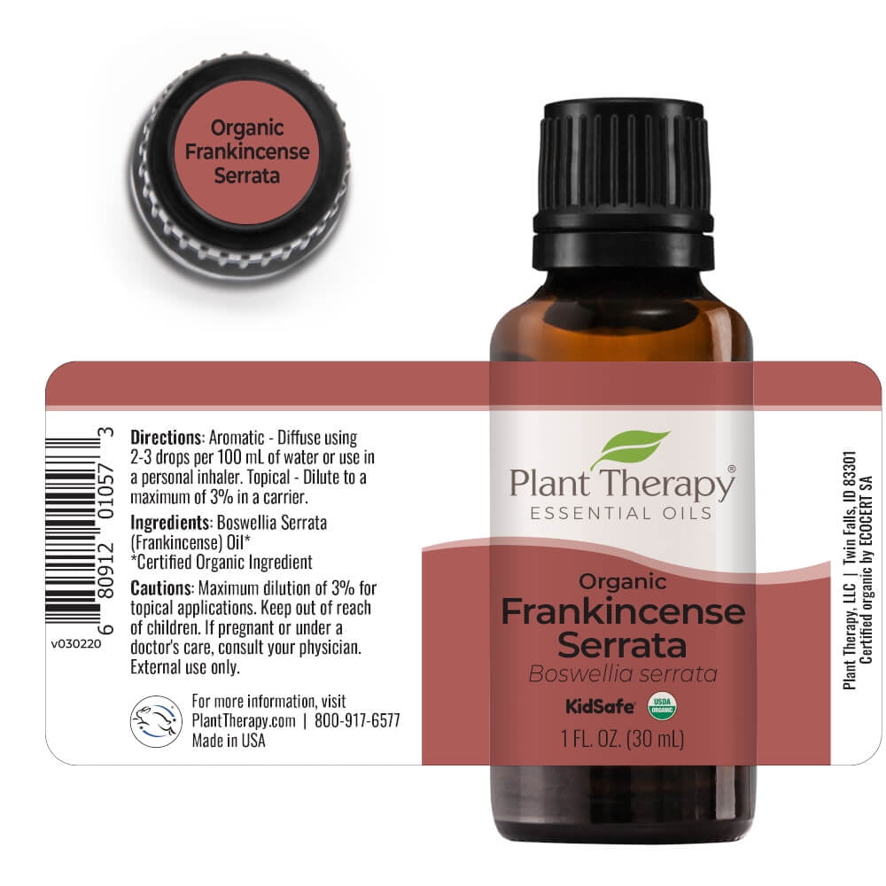 Organic Frankincense Essential Oil - Silk Road Organic®