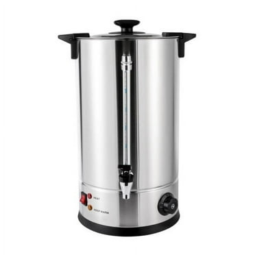 15L Stainless Steel Tea Urn Electric Catering Hot Water Boiler Coffee 1400W