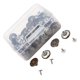 thumbnail image 3 of Botón de metal para jeans Botones de presión de tachuela de 17 mm Kit de reemplazo Botón duradero sin costura 4 Piezas Inevent HA5319-00B, 3 of 6
