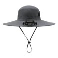 thumbnail image 4 of Versatile Adjustable Drawstring Bucket Hat for Outdoor Summer Activities with UPF Sun, 4 of 4