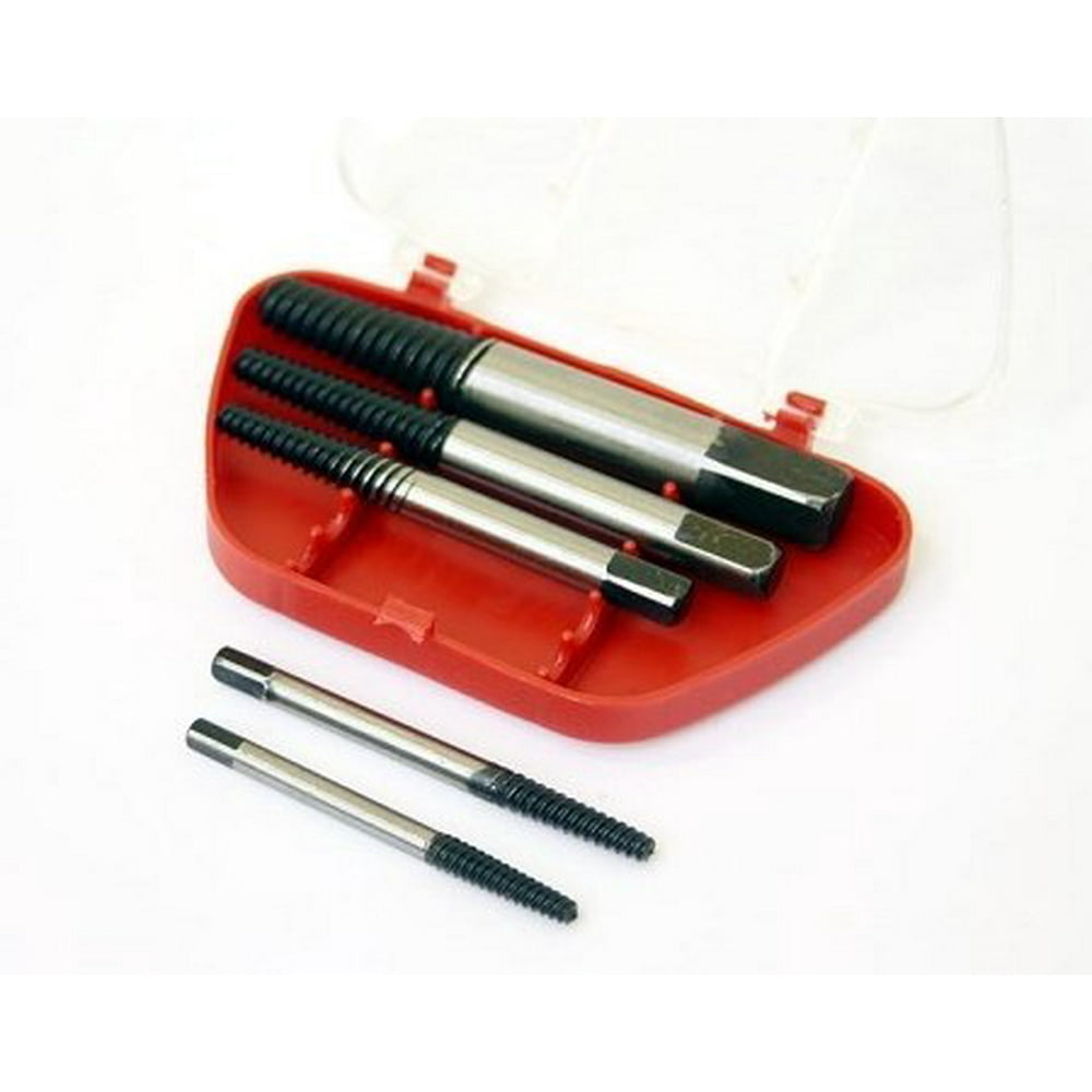 5pc BOLT SCREW REMOVER BROKEN EXTRACTOR KIT EZ EASY OUTS OUT STUD REVERSE THREAD