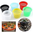 thumbnail image 2 of Planting Pot Net -heavy Duty Mesh Pot Net Cup Basket Hydroponic Plant Grow Clone Gardening(black)2pcs, 2 of 5