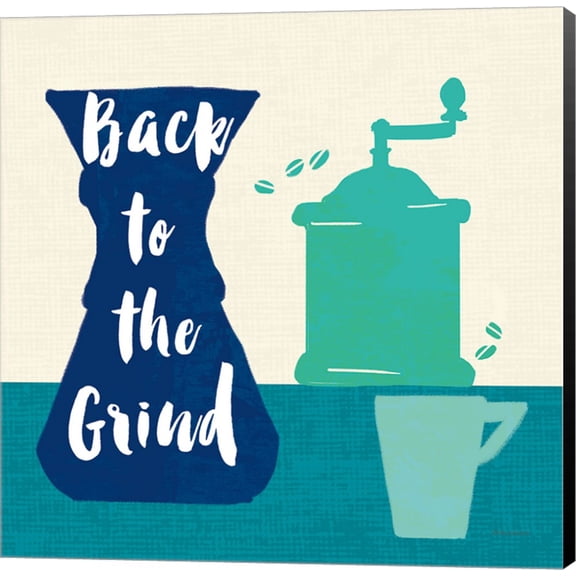 Linen Coffee IV Light by Sue Schlabach, Canvas Wall Art