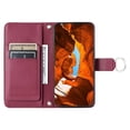 thumbnail image 2 of For Samsung Galaxy A05 4G Crossbody Leather Case Ring Buckle Wallet Stand Rhombus Mobile Cover - Gre, 2 of 5