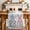 White, variant on Gnomes Easter Table Runner - 90 Inch Long Colorful Spring Floral Weeping Eggs Wooden Cotton and Linen Blended Dress Scarves Farmhouse Table Runner for Kitchen Dining, Coffee Table, 13" x 90"