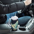 thumbnail image 4 of Yayeee 30oz Stainless Steel Tumbler with Straw and Handle Double-Wall Insulated Travel Water Bottle, Evening Mountain Road, 4 of 8