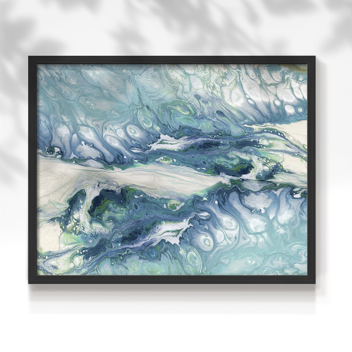 Marble Montage by Carol Robinson - Restickable Framed Giclée Print