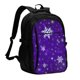 thumbnail image 1 of Easygdp Dark Purple Snowflakes Mochila para Laptop de Viaje con Puerto USB, Mochila para Laptop con Puerto de Carga USB para Mujeres y Hombres, 1 of 7
