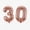 Rose Gold, variant on 40 Inch Number 30 Balloons Jumbo 30 Foil Giant Number 30 Balloons for 30th Birthday Party Decorations and Rip to My 20s Anniversary Event