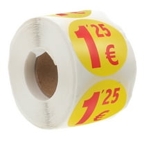WHAMVOX 1 Roll Supermarket Sale Price Stickers Sale Stickers Circle Market Label Stickers Business Stickers