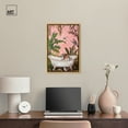 thumbnail image 3 of Fresh Jungle Bath Canvas Jungle Bathroom Art by Art Remedy, Gold Frame, 16" x 24", 3 of 7