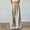 Black wide leg lounge pants a1, variant on Cagogo Women's Wide Leg High Waisted Flowy Striped Casual Lounge Pants Trousers Loose Long Beach Workwear, Blue S