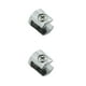 thumbnail image 3 of Kenally Abrazadera de vidrio reutilizable lavable Circular anticorrosivo pulido antideslizante tablón de balcón soporte accesorios Hardware 6 a 8 mm 2piezas Kenally CBP490854, 3 of 6