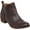 Java Leather, variant on Lucky Brand Basel3 Dark Stone suede Side Zip Perforated Leather Block Heel Boot (Dark Stone, 11)