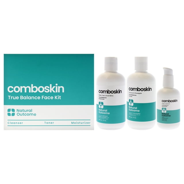 Combo Face Kit Natural Outcome True Balance, régimen de 3 pasos