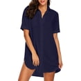 thumbnail image 2 of Shine Up Womens Swimsuit Cover Up Shirt Summer Cardigan Tops Bikini Beachwear Loose Beach Bathing Suit, 2 of 4