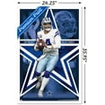 thumbnail image 3 of NFL Dallas Cowboys - Dak Prescott 22 Wall Poster, 22.375" x 34" Framed, 3 of 6