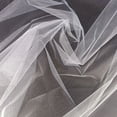 thumbnail image 3 of 3 Yard Cut Sparkle Tulle Fabric, Silver, 54" Wide for Apparel & Crafting, by Fuzhou, 3 of 5