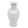 thumbnail image 3 of 24" White Porcelain Fishtail Vase, 3 of 7
