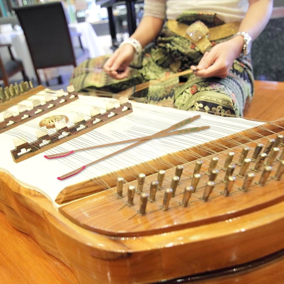 HEANUJJ Yangqin Accessory Professional Bamboo Sticks Multi Elegant Design