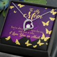 thumbnail image 2 of To Mom Always Been There Forever Necklace w Message Card, 2 of 20