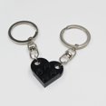 thumbnail image 1 of Cute Love Heart- Brick Keychain For Elements Key Ring Jewelry, 1 of 3