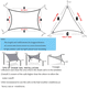 thumbnail image 3 of Toldo impermeable de protección solar para exteriores, sombrilla de vela para acampar, tela grande para dosel, jardín, Patio, 40% de descuento, 3 of 5