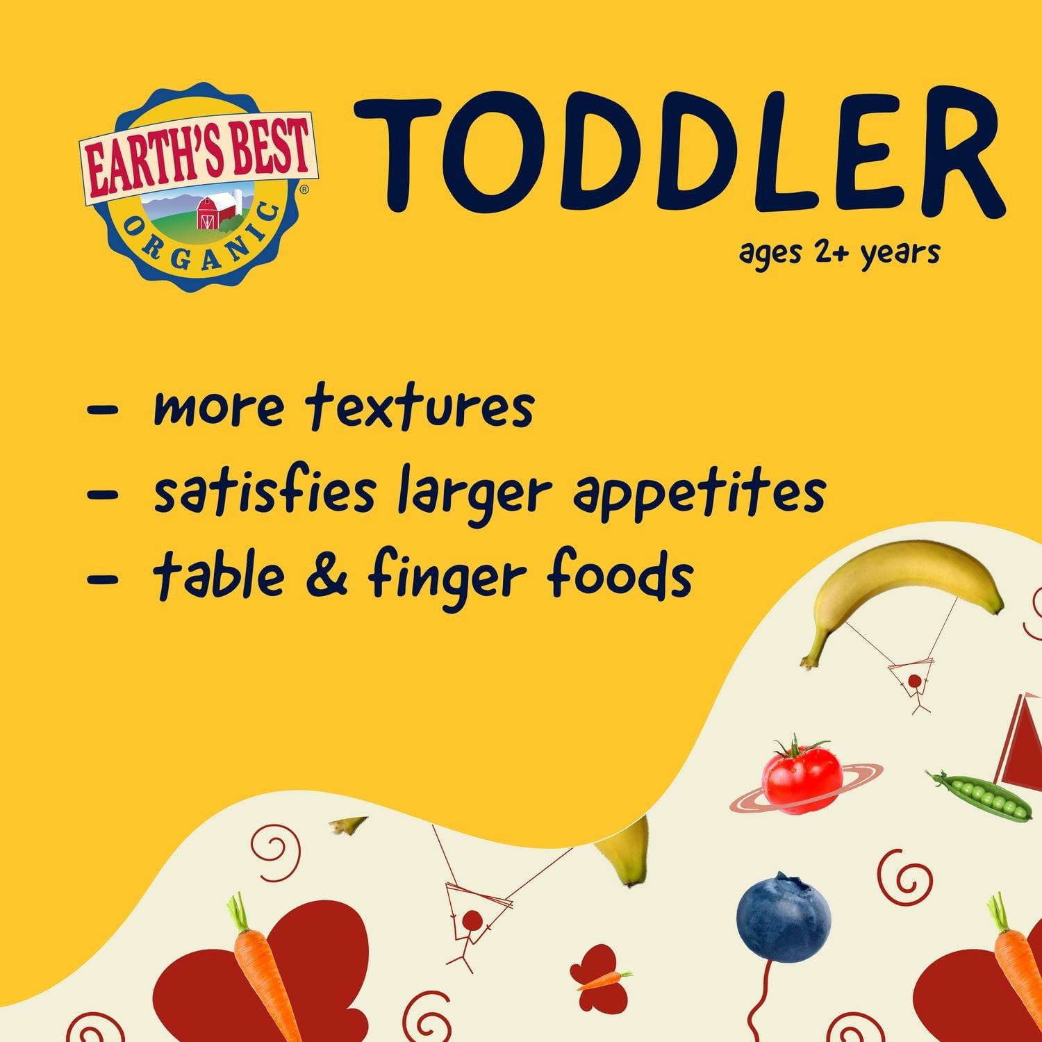 Earth's Best® Organic Fruit Yogurt Smoothie Mixed Berry, 125 mL