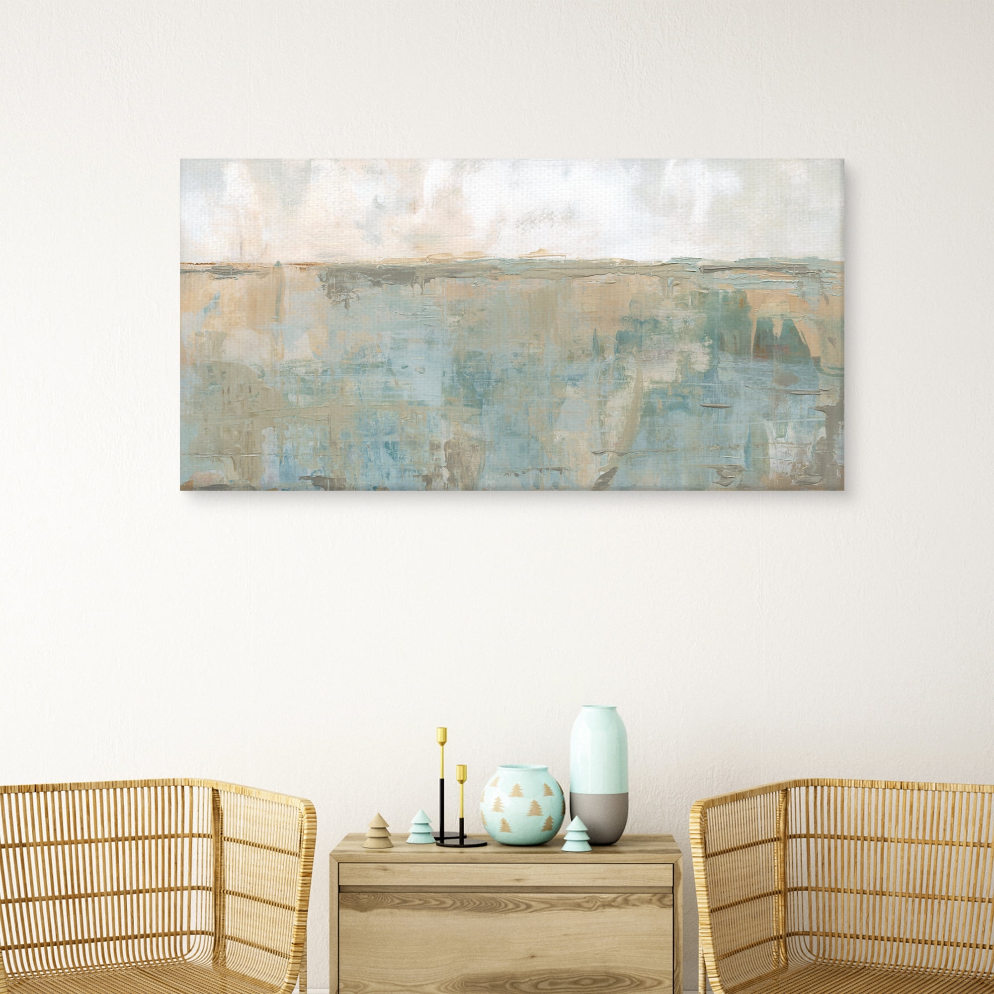 Distant Fields by Carol Robinson Canvas Art Print