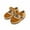 CK321-Brown, variant on Girls Flat Mary Jane Shoes School Party Dress Ballerina Shoe (Toddler/Little Kids) Brown-9M