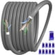 thumbnail image 1 of Cable Ethernet Soibke Cat 6 blindado, 60 m, resistente al agua, 10 RJ45, 1 of 7
