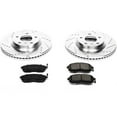 thumbnail image 3 of PowerStop Front Z23 Evolution Sport Carbon-Fiber Ceramic Brake Pad and Drilled & Slotted Rotor Kit Fits: INFINITI NISSAN Select Models K3140, 3 of 10
