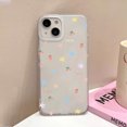 thumbnail image 1 of Love Heart Phone Case For iPhone 13 Case for iPhone 11 15 16 12 14 Pro Max Mini Shockproof Translucent Clear Cover Soft Funda JO73 For iPhone 12Pro Max, 1 of 6