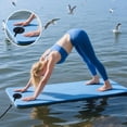 thumbnail image 5 of Floating Water Mat Tether Kit Lily Pad Tether Floating Mat Straps Tether and Grommet Kit Foam Water Pad Tether and 118 Inch Bungee Cord for All Foam Water Pads, 5 of 5